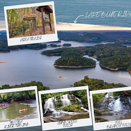 Family Fun-Relax-Mtn View-Game Rm-Hottub Villa Blue Ridge Bagian luar foto