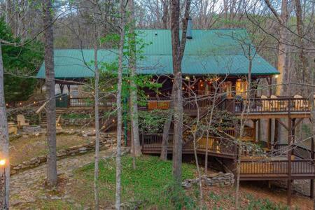 Family Fun-Relax-Mtn View-Game Rm-Hottub Villa Blue Ridge Bagian luar foto