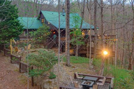 Family Fun-Relax-Mtn View-Game Rm-Hottub Villa Blue Ridge Bagian luar foto