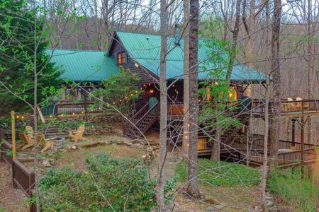 Family Fun-Relax-Mtn View-Game Rm-Hottub Villa Blue Ridge Bagian luar foto