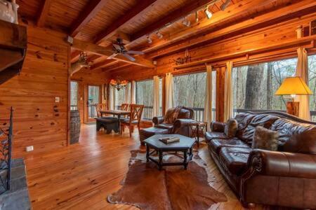 Family Fun-Relax-Mtn View-Game Rm-Hottub Villa Blue Ridge Bagian luar foto